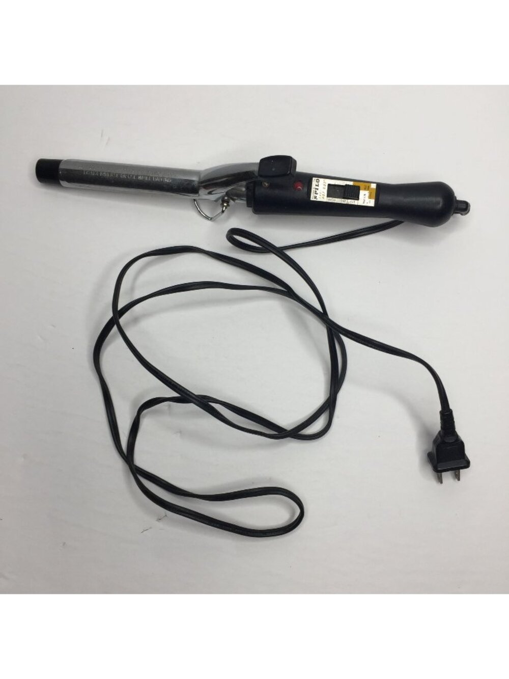 Charles G. Spilo Hot Rod Curling Iron 85C 30W High/Low Heat Settings